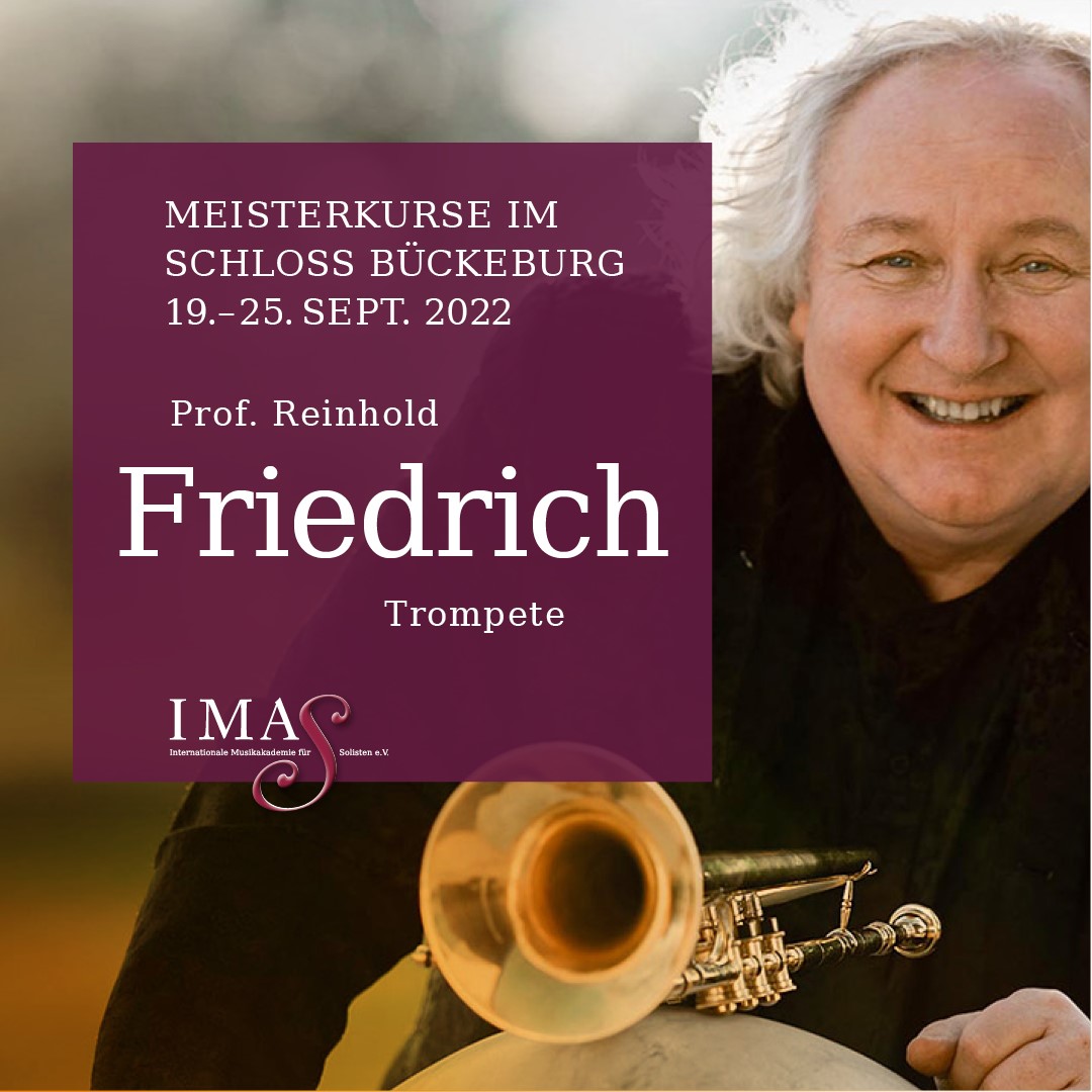 Willkommen Reinhold Friedrich